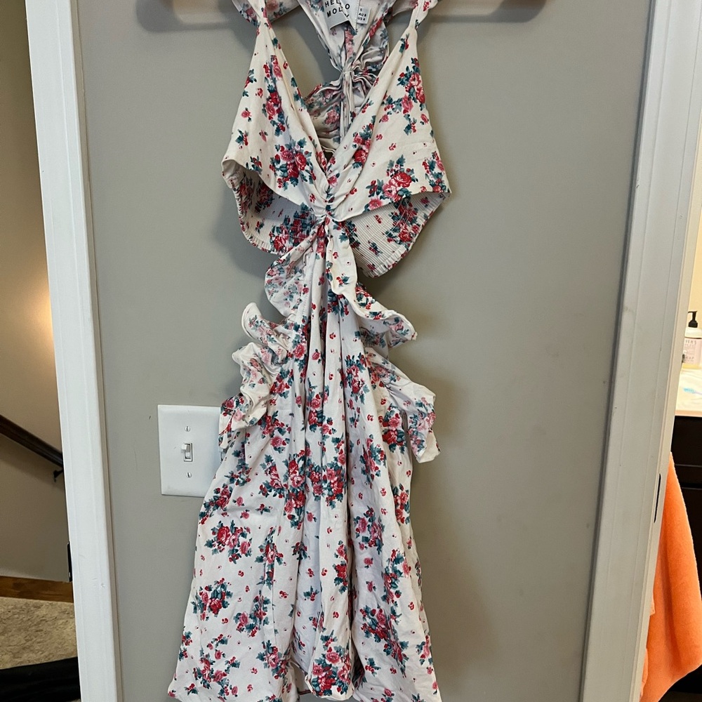 Floral Ruffle Dress